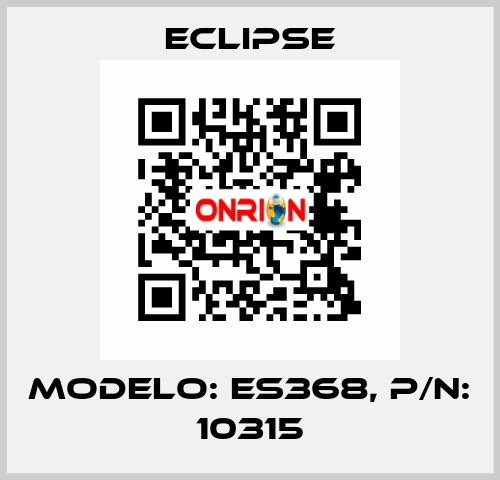 MODELO: ES368, P/N: 10315 Eclipse