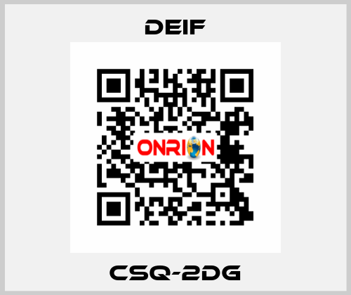 CSQ-2DG Deif