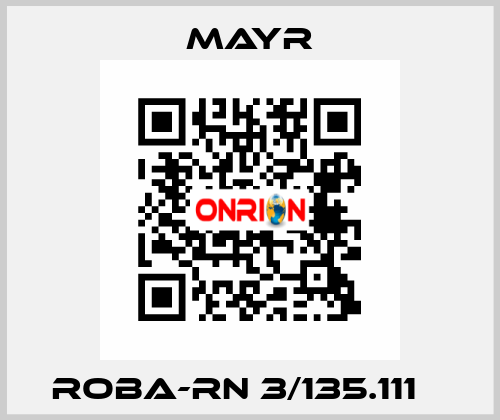  ROBA-RN 3/135.111    Mayr