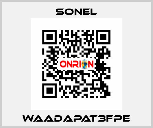 WAADAPAT3FPE Sonel