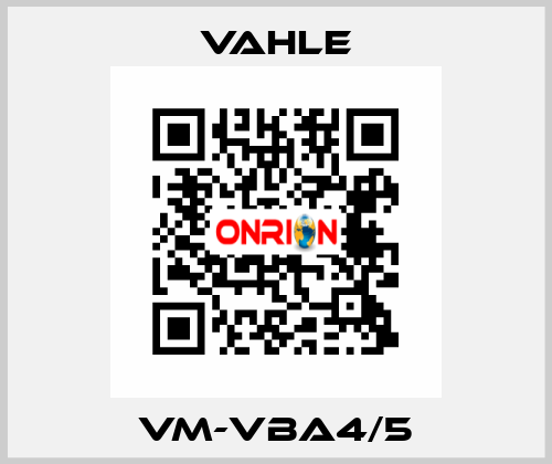 VM-VBA4/5 Vahle