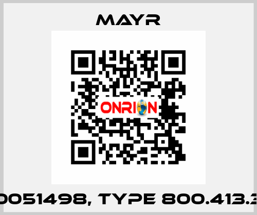 0051498, Type 800.413.3 Mayr