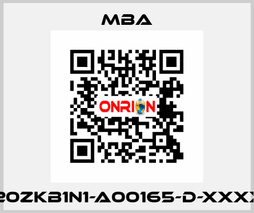 MBA220ZKB1N1-A00165-D-XXXXXXXX MBA