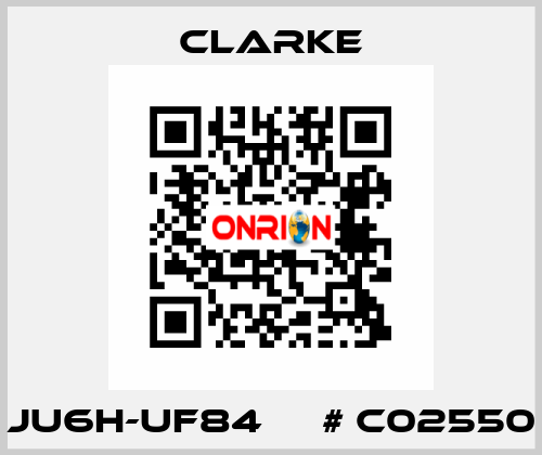 JU6H-UF84 	  # C02550 Clarke