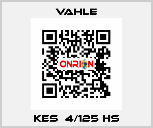 KES  4/125 HS Vahle