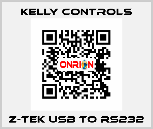 Z-TEK USB TO RS232 Kelly Controls