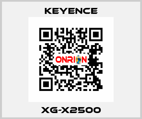 XG-X2500 Keyence