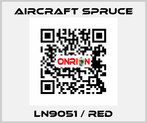 LN9051 / red Aircraft Spruce