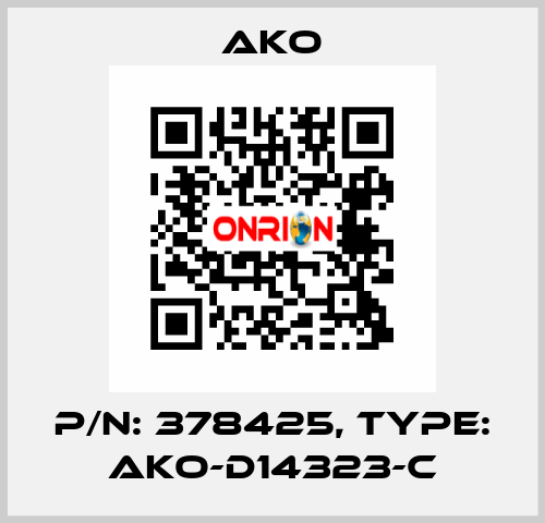 P/N: 378425, Type: AKO-D14323-C AKO