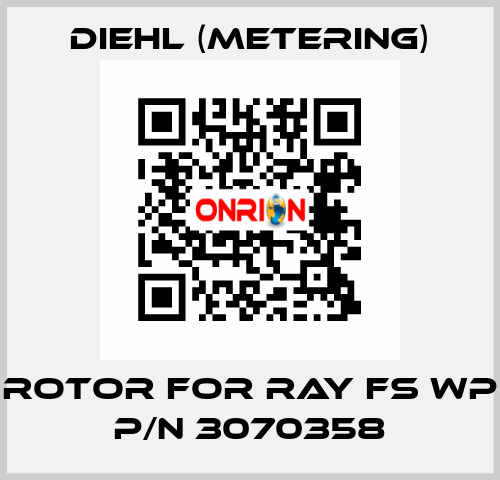 rotor for RAY FS WP p/n 3070358 Diehl (Metering)