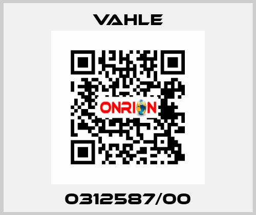 0312587/00 Vahle