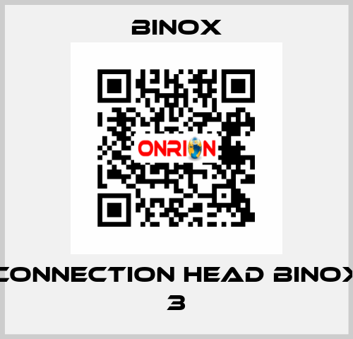 Connection head BINOX 3 Binox