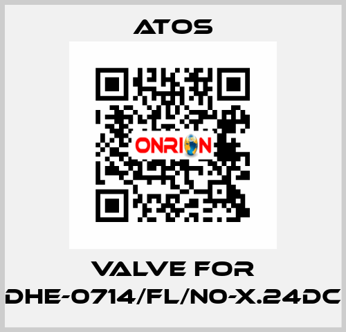 Valve for DHE-0714/Fl/N0-X.24DC Atos