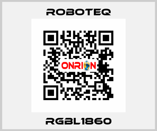 RGBL1860 Roboteq