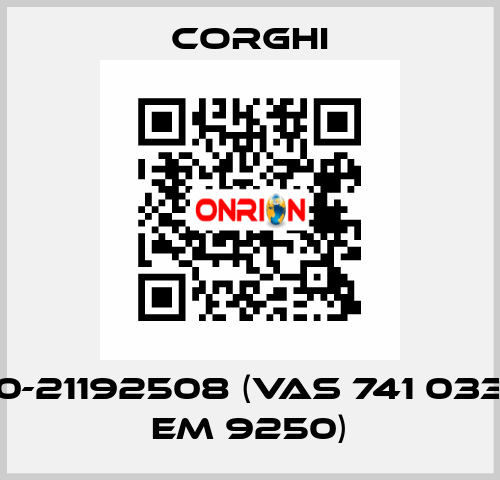 0-21192508 (VAS 741 033 EM 9250) Corghi