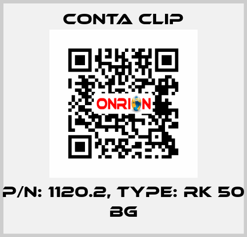 P/N: 1120.2, Type: RK 50 BG Conta Clip