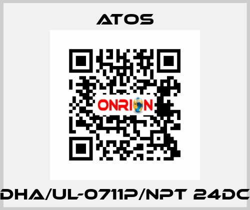 DHA/UL-0711P/NPT 24DC Atos