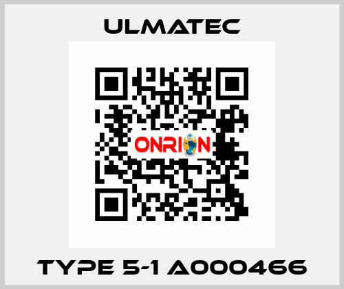 TYPE 5-1 A000466 ULMATEC