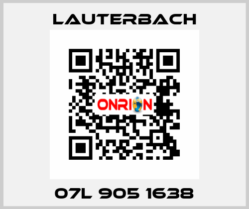  07L 905 1638 Lauterbach