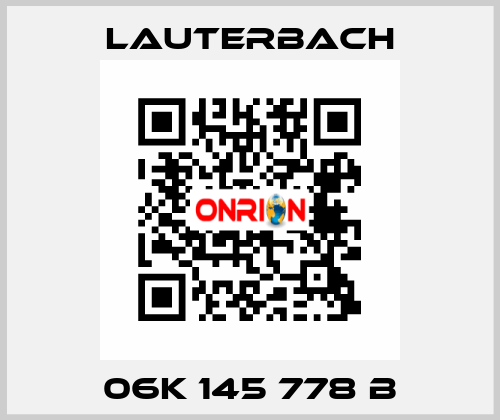 06K 145 778 B Lauterbach