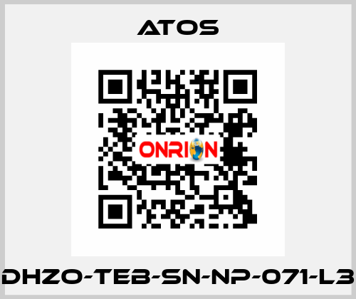 DHZO-TEB-SN-NP-071-L3 Atos