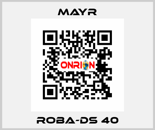 ROBA-DS 40 Mayr