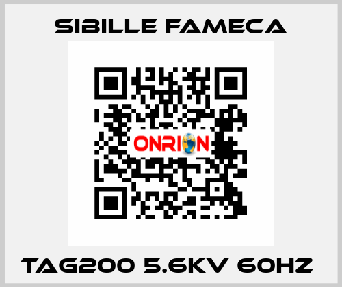 TAG200 5.6KV 60HZ  Sibille Fameca