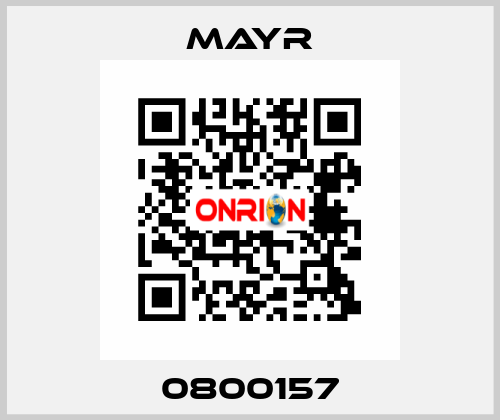 0800157 Mayr