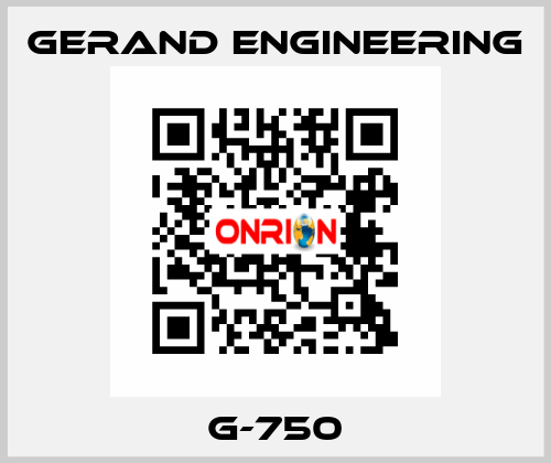 G-750 Gerand Engineering