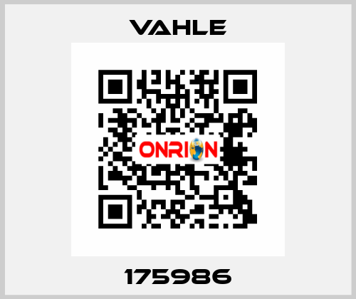 175986 Vahle