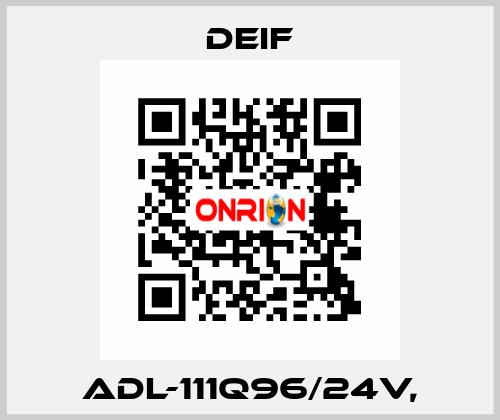 ADL-111Q96/24V, Deif