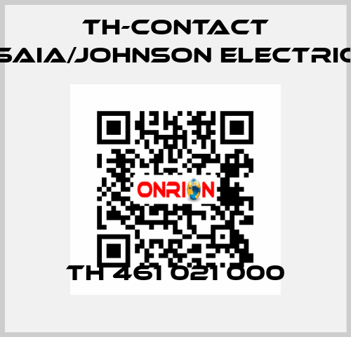 TH 461 021 000 TH-Contact (Saia/Johnson Electric)