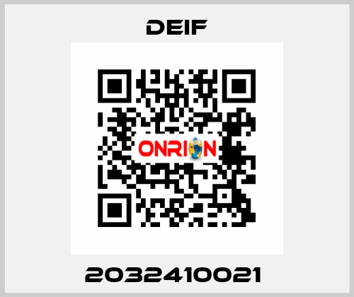 2032410021  Deif