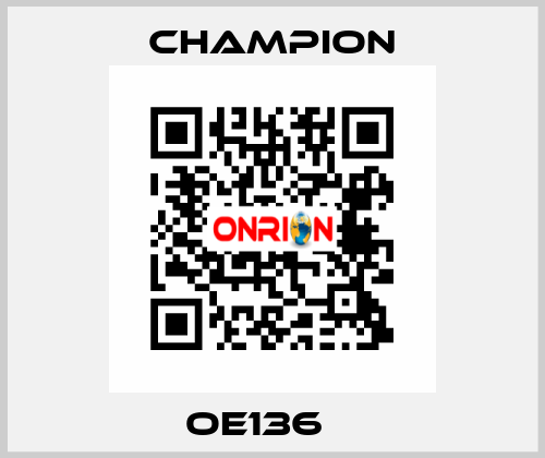 OE136    Champion