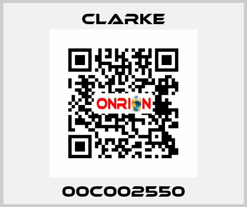 00C002550 Clarke