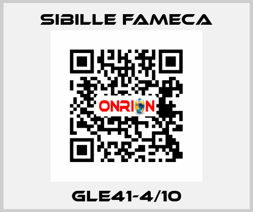 GLE41-4/10 Sibille Fameca