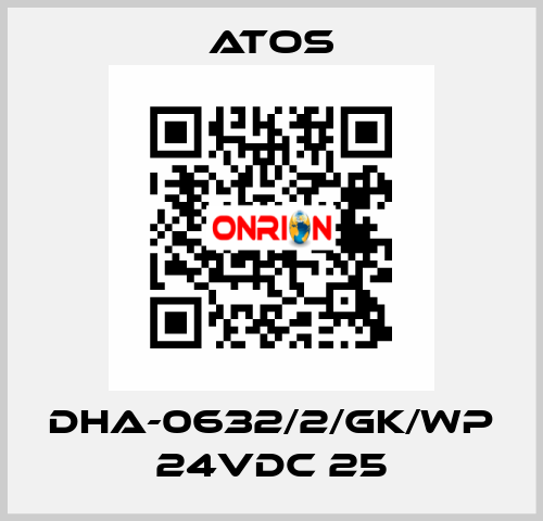 DHA-0632/2/GK/WP 24VDC 25 Atos