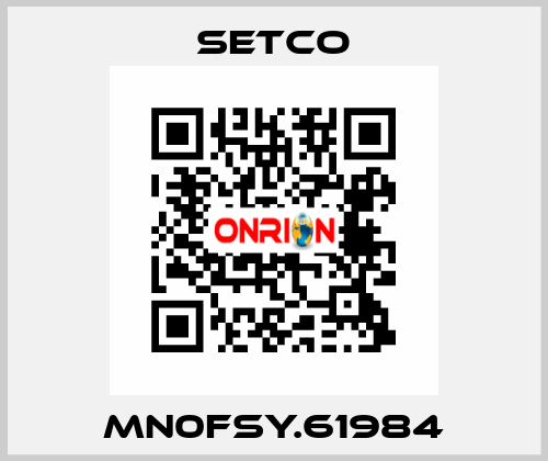 MN0FSY.61984 SETCO