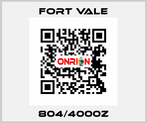 804/4000Z Fort Vale