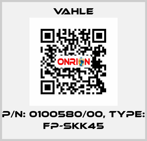 P/n: 0100580/00, Type: FP-SKK45 Vahle