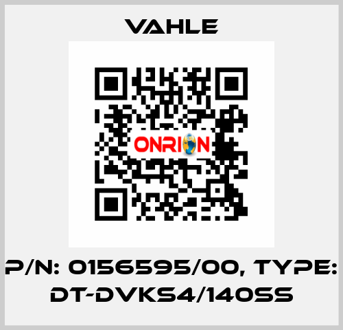 P/n: 0156595/00, Type: DT-DVKS4/140SS Vahle