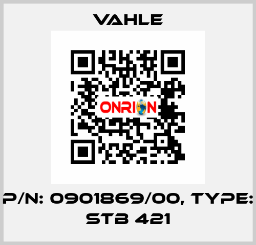 P/n: 0901869/00, Type: STB 421 Vahle