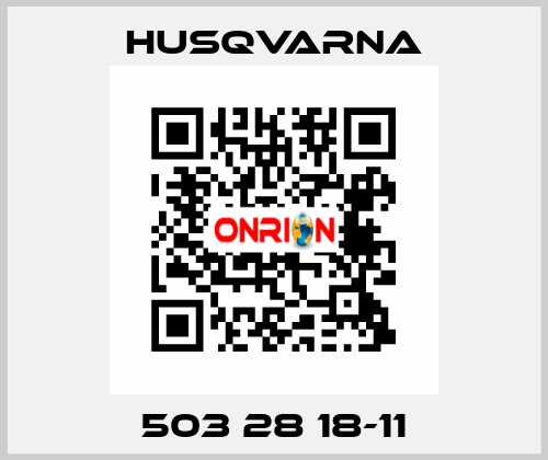 503 28 18-11 Husqvarna