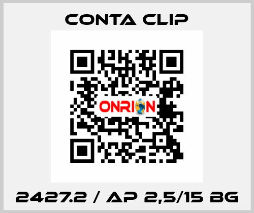 2427.2 / AP 2,5/15 BG Conta Clip