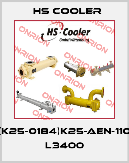 (K25-0184)K25-AEN-110 L3400 HS Cooler