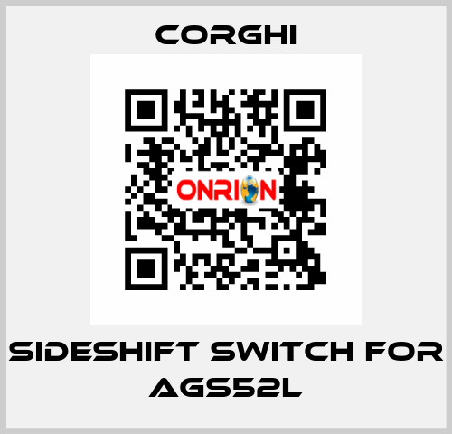 sideshift switch for AGS52L Corghi