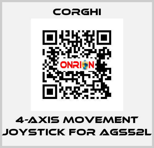 4-axis movement joystick for AGS52L Corghi