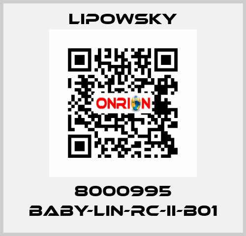 8000995 Baby-LIN-RC-II-B01 Lipowsky