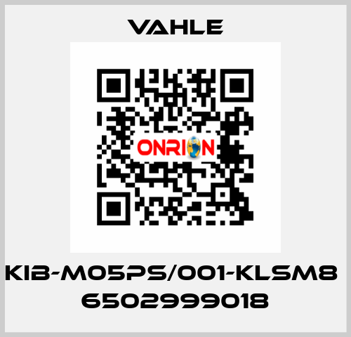 KIB-M05PS/001-KLSM8  6502999018 Vahle