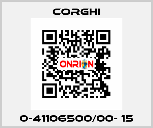 0-41106500/00- 15 Corghi